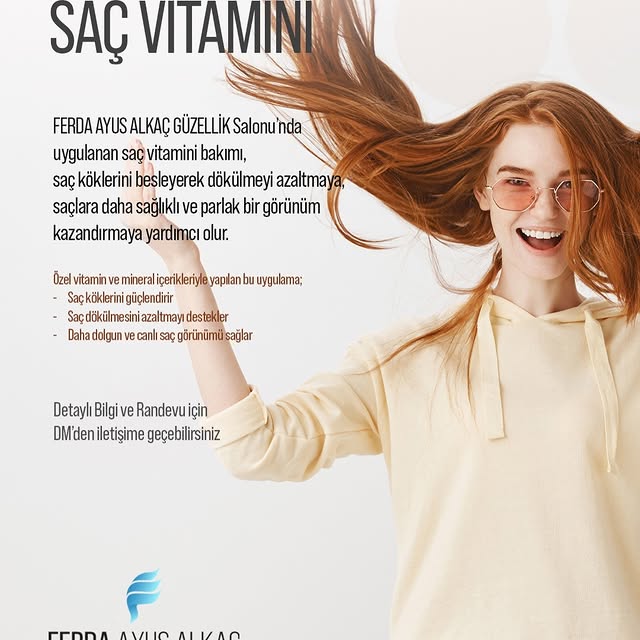 Saç vitamini - Ferda Ayus Alkaç Güzellik
